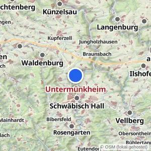 Kartenvorschau Untermünkheim