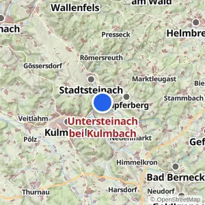 Kartenvorschau Untersteinach bei Kulmbach