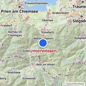 Kartenvorschau Unterwössen