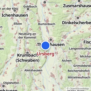 Kartenvorschau Ursberg