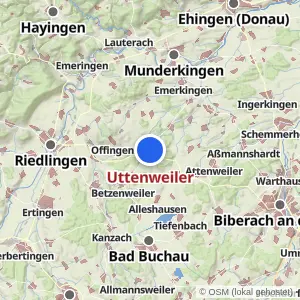 Kartenvorschau Uttenweiler
