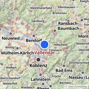 Kartenvorschau Vallendar