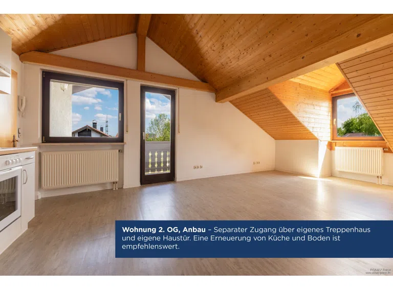 Anbau: wohnung, Dachgeschoss