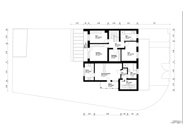 Grundriss OG