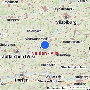 Kartenvorschau Velden - Vils