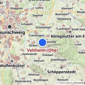 Kartenvorschau Veltheim (Ohe)
