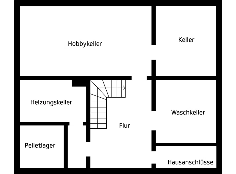 Grundriss Kellergeschoss