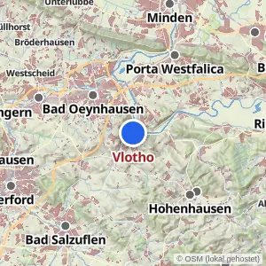 Kartenvorschau Vlotho