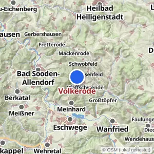 Kartenvorschau Volkerode