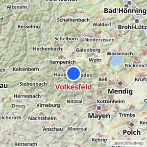 Kartenvorschau Volkesfeld