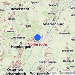 Kartenvorschau Vollersode
