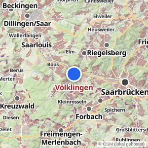 Kartenvorschau Völklingen