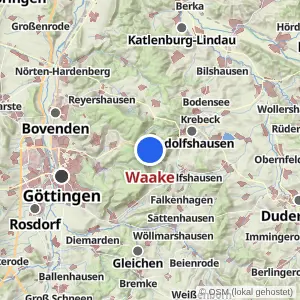 Kartenvorschau Waake