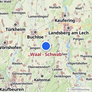 Kartenvorschau Waal - Schwab