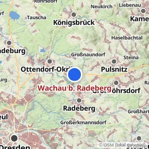Kartenvorschau Wachau b. Radeberg