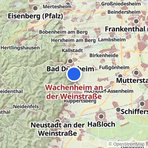 Kartenvorschau Wachenheim an der Weinstraße