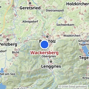 Kartenvorschau Wackersberg
