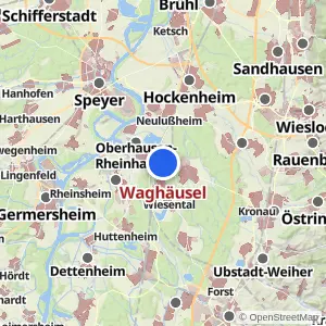 Kartenvorschau Waghäusel