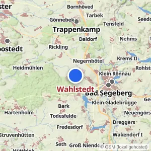 Kartenvorschau Wahlstedt