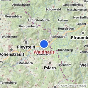 Kartenvorschau Waidhaus