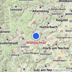 Kartenvorschau Waldachtal