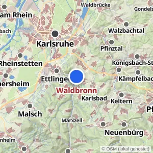 Kartenvorschau Waldbronn
