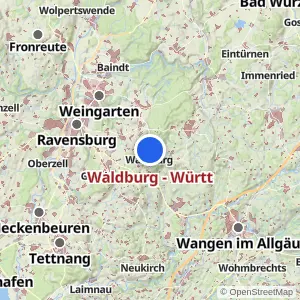 Kartenvorschau Waldburg - Württ