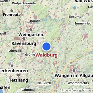 Kartenvorschau Waldburg