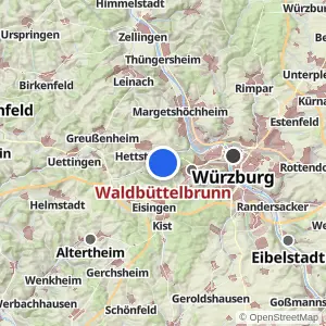 Kartenvorschau Waldbüttelbrunn