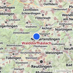 Kartenvorschau Walddorfhäslach