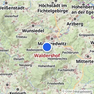 Kartenvorschau Waldershof