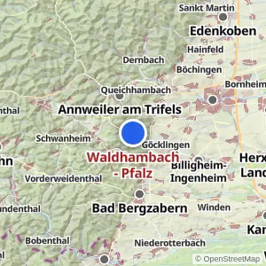 Kartenvorschau Waldhambach - Pfalz