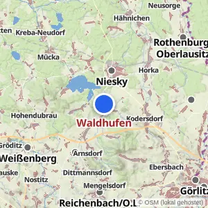 Kartenvorschau Waldhufen