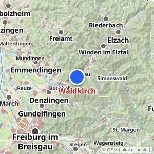 Kartenvorschau Waldkirch