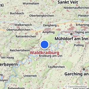 Kartenvorschau Waldkraiburg