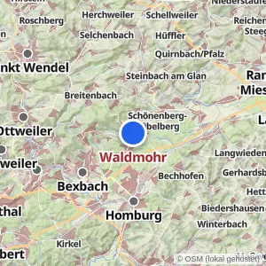 Kartenvorschau Waldmohr