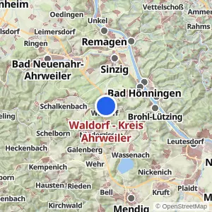 Kartenvorschau Waldorf - Kreis Ahrweiler