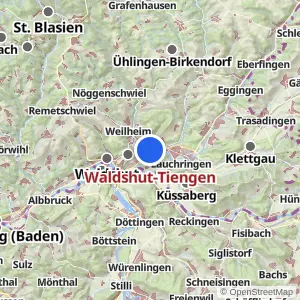 Kartenvorschau Waldshut-Tiengen