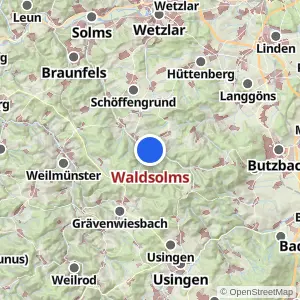 Kartenvorschau Waldsolms