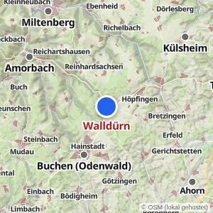 Kartenvorschau Walldürn