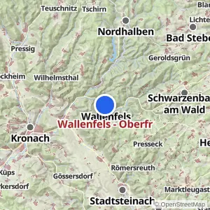 Kartenvorschau Wallenfels - Oberfr