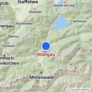 Kartenvorschau Wallgau