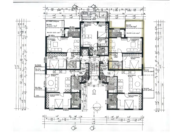 Grundriss Wohnung