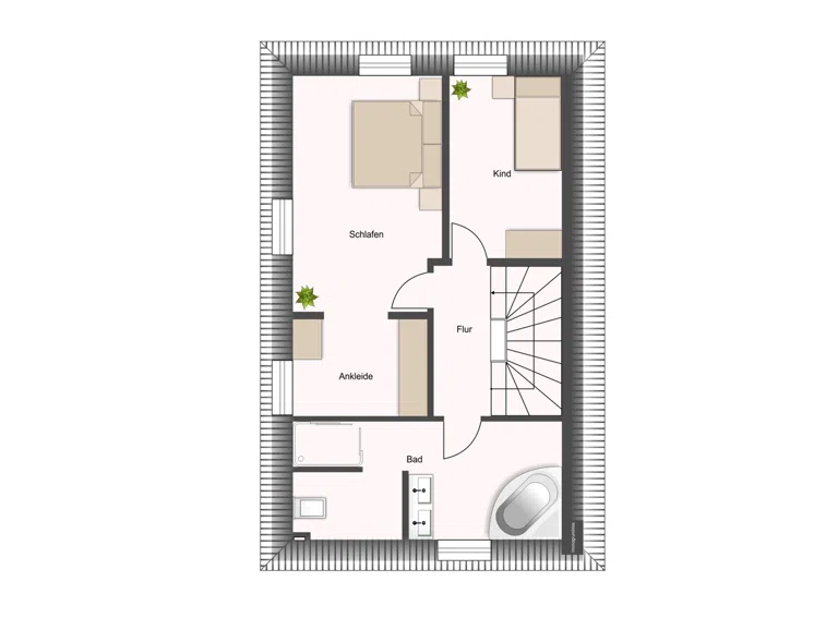 Grundriss DG