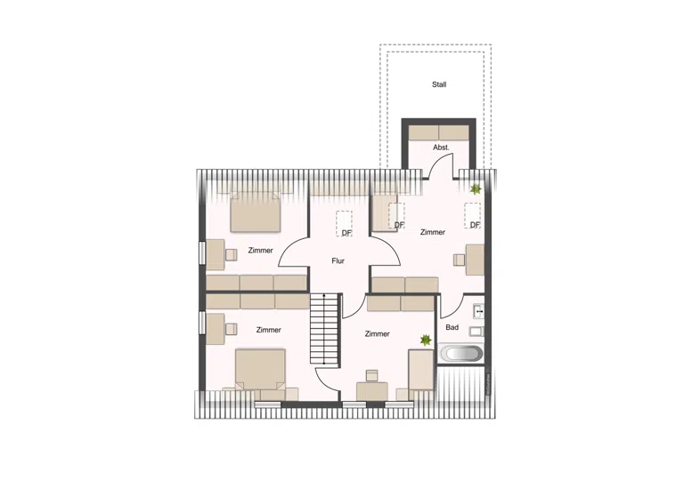 Grundriss DG