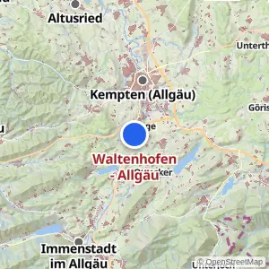 Kartenvorschau Waltenhofen - Allgäu