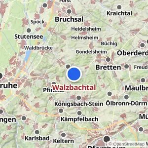 Kartenvorschau Walzbachtal
