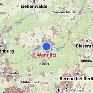 Kartenvorschau Wandlitz