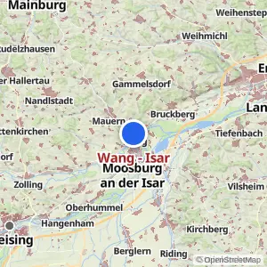 Kartenvorschau Wang - Isar