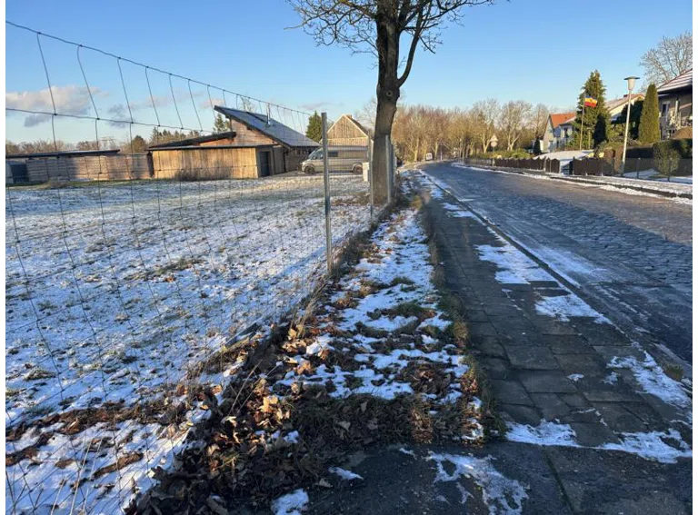 Grundstücksfront